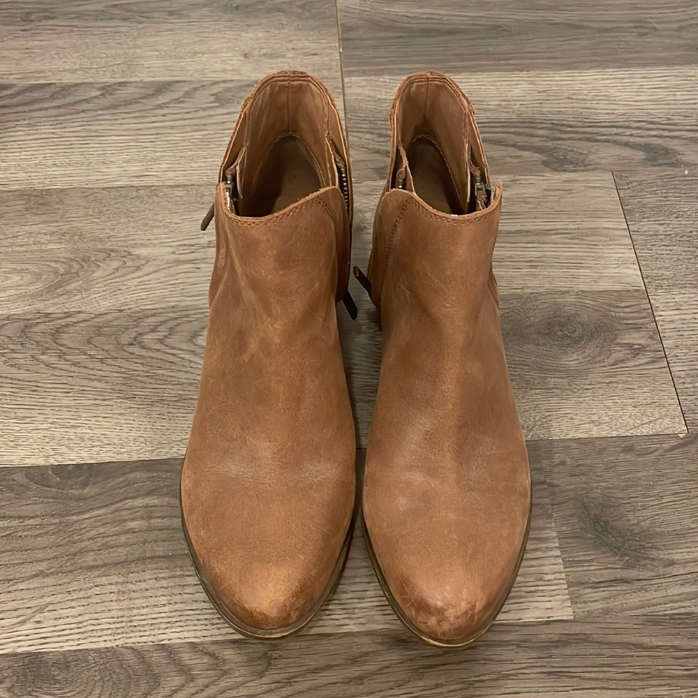 Brown Leather Lucky Brand Bootie